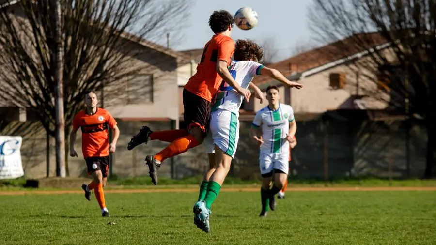 SPORT CALCIO PROMOZIONE VEROLESE - LODRINO NELLA FOTO PRESTINI (VEROLESE) NADIRI (LODRINO) 02/03/2025 marazzani@newreporter