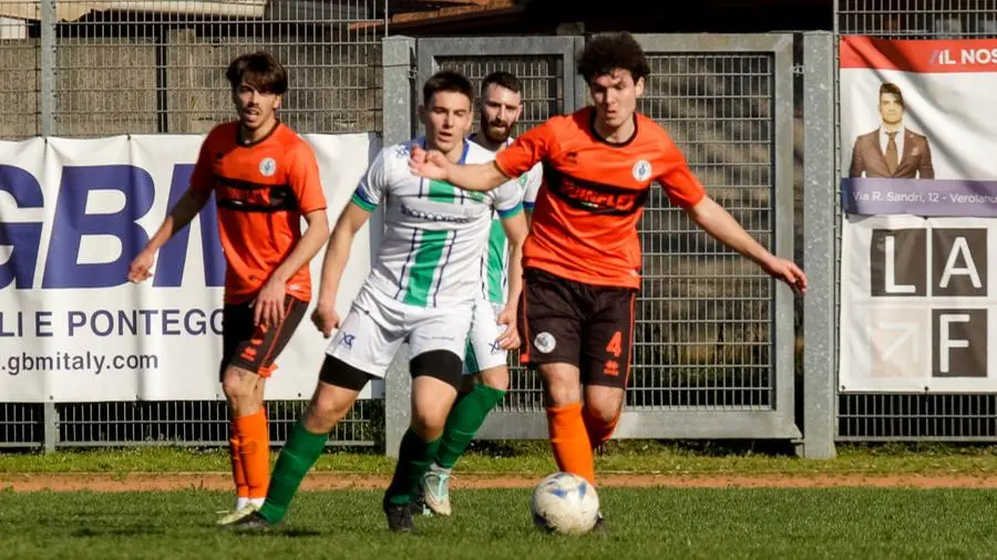 SPORT CALCIO PROMOZIONE VEROLESE - LODRINO NELLA FOTO PRESTINI (VEROLESE) SCANZI (LODRINO) 02/03/2025 marazzani@newreporter