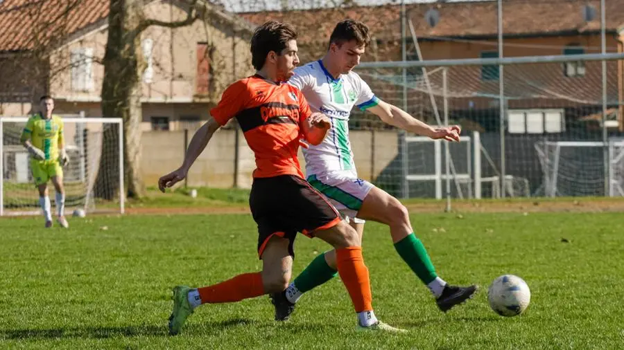 SPORT CALCIO PROMOZIONE VEROLESE - LODRINO NELLA FOTO GRECHI (VEROLESE) VERONESE (LODRINO) 02/03/2025 marazzani@newreporter