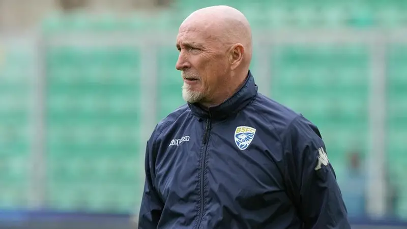 Rolando Maran, tecnico del Brescia - Foto New Reporter © www.giornaledibrescia.it