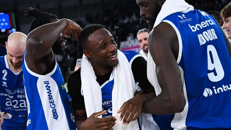 David Cournooh, una grande prestazione per lui - Foto New Reporter Checchi © www.giornaledibrescia.it