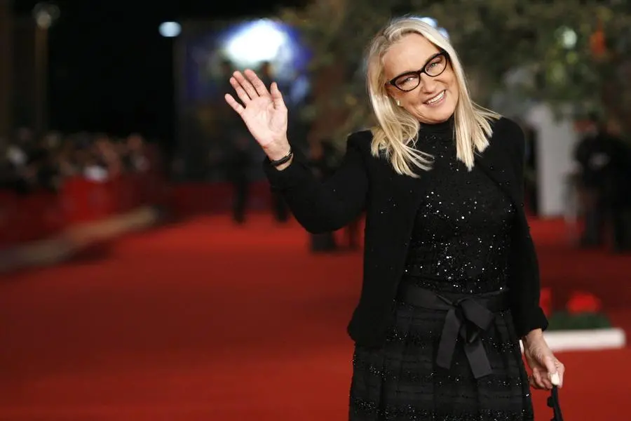 Actress Eleonora Giorgi on the red carpet for the movie 'Carlo!', during the 7th International Rome Film Festival in Rome, 10 November 2012. Festival runs from 09 to 17 November. ANSA/MATTEO MINNELLA