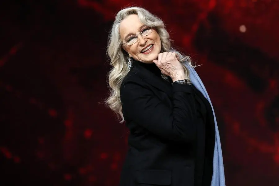 Eleonora Giorgi durante il photocall del varietÃ 'Ballando con le stelle' in onda su Rai Uno, Roma, 8 marzo 2018. ANSA/RICCARDO ANTIMIANI