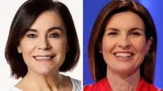 Nella combo, Elisabetta Gualmini (s) e Alessandra Moretti. ANSA/NPK