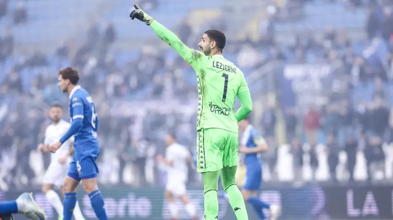 Il portiere del Brescia Luca Lezzerini - Foto New Reporter Comincini © www.giornaledibrescia.it