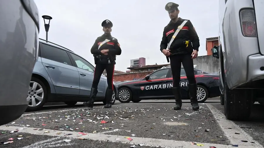 Il parcheggio di via Milano in cui si consumò l'omicidio - © www.giornaledibrescia.it