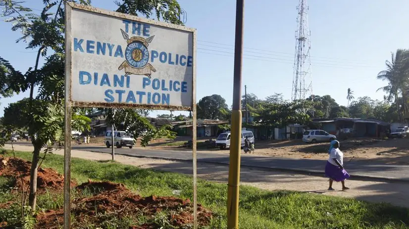 L'incidente vicino alla località di Diani Beach