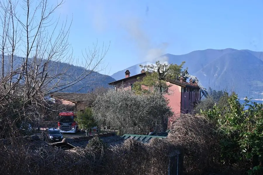 Il luogo dell'esplosione nel campeggio di Marone