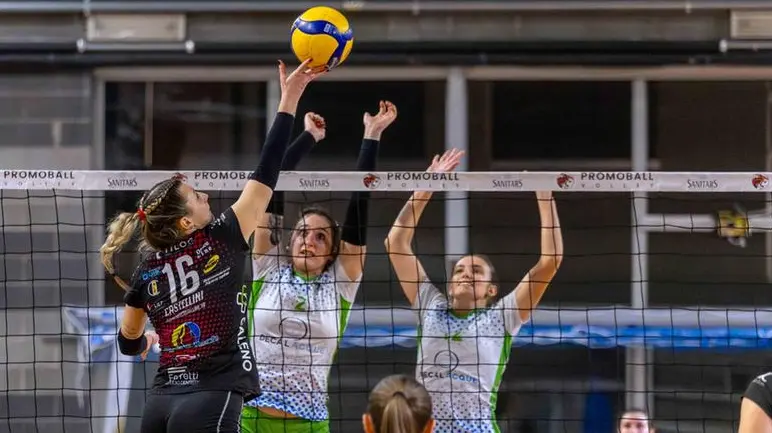 Nicole Castellini, forte schiacciatrice della Promoball