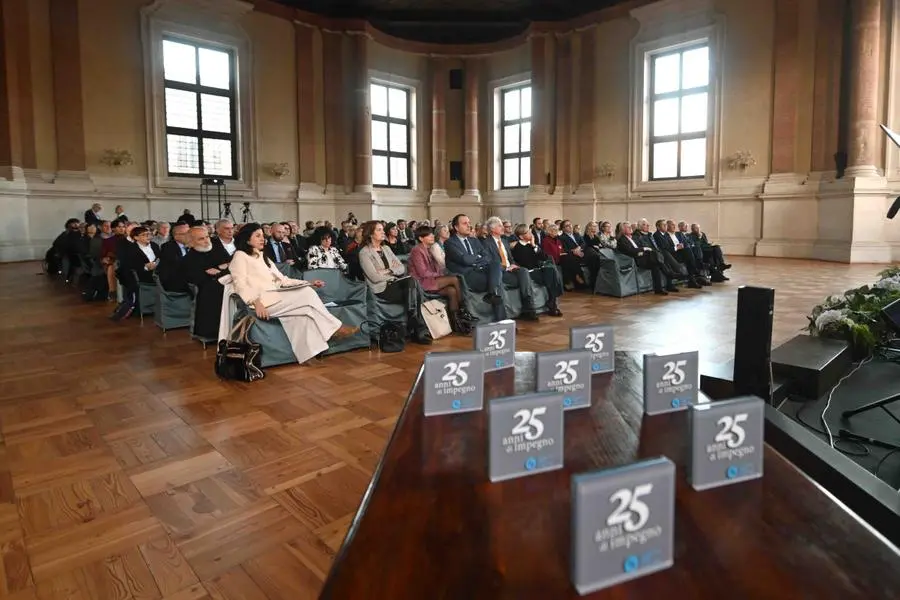 CRONACA BRESCIA PALAZZO LOGGIA 25 ANNI DI FONDAZIONE ASM PER SANDRINI 05-03-2025 MARCO ORTOGNI NEW EDEN GROUP