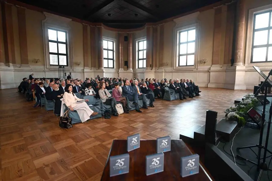 CRONACA BRESCIA PALAZZO LOGGIA 25 ANNI DI FONDAZIONE ASM PER SANDRINI 05-03-2025 MARCO ORTOGNI NEW EDEN GROUP