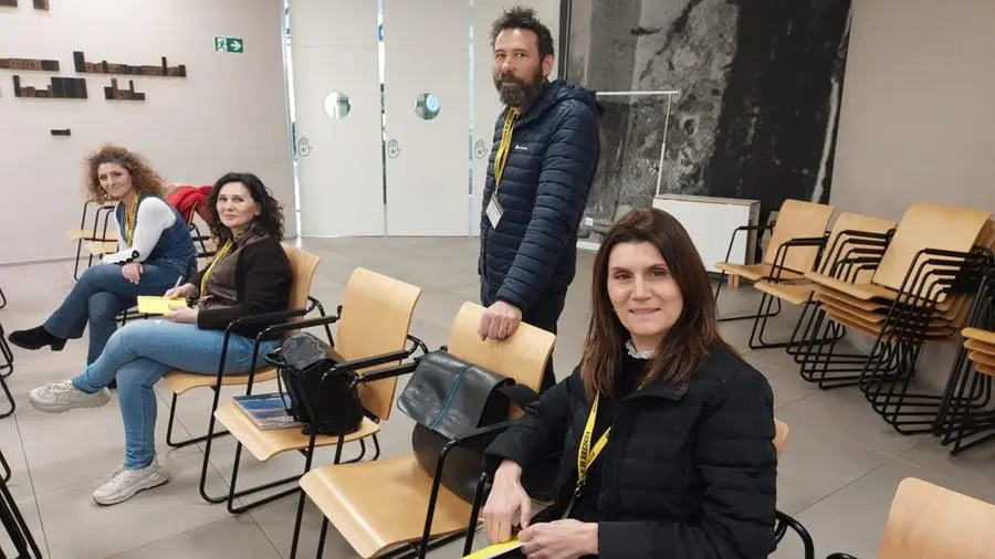 La quinta E della primaria Don Milani di Villanuova in visita al GdB