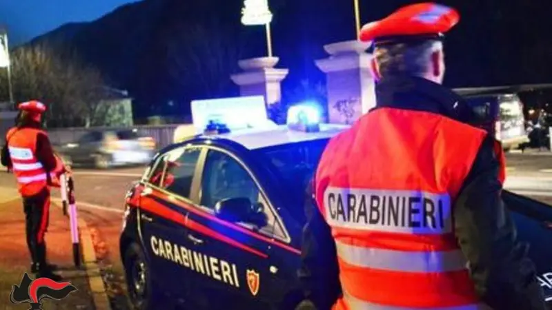 Carabinieri al lavoro