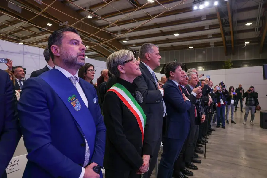 Economia Brescia Brixia Forum Futura Expo 2025 nella foto inno d’italia nicoli@newreporter