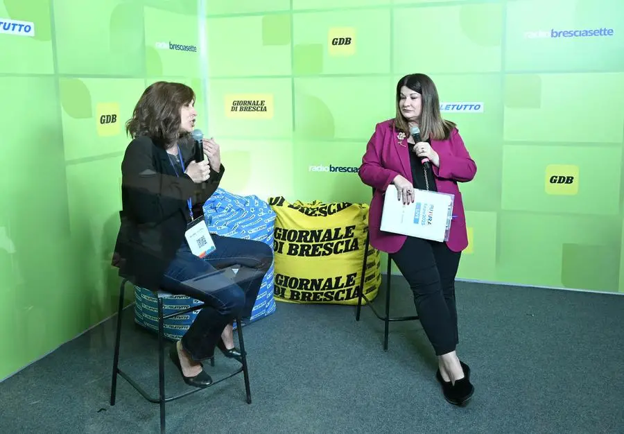 CRONACA  BRESCIA EXPO FUTURA 2025 VARI STAND NELLA FOTO DIRETTE TELETUTTO  8/03/2025 newreporter©favretto