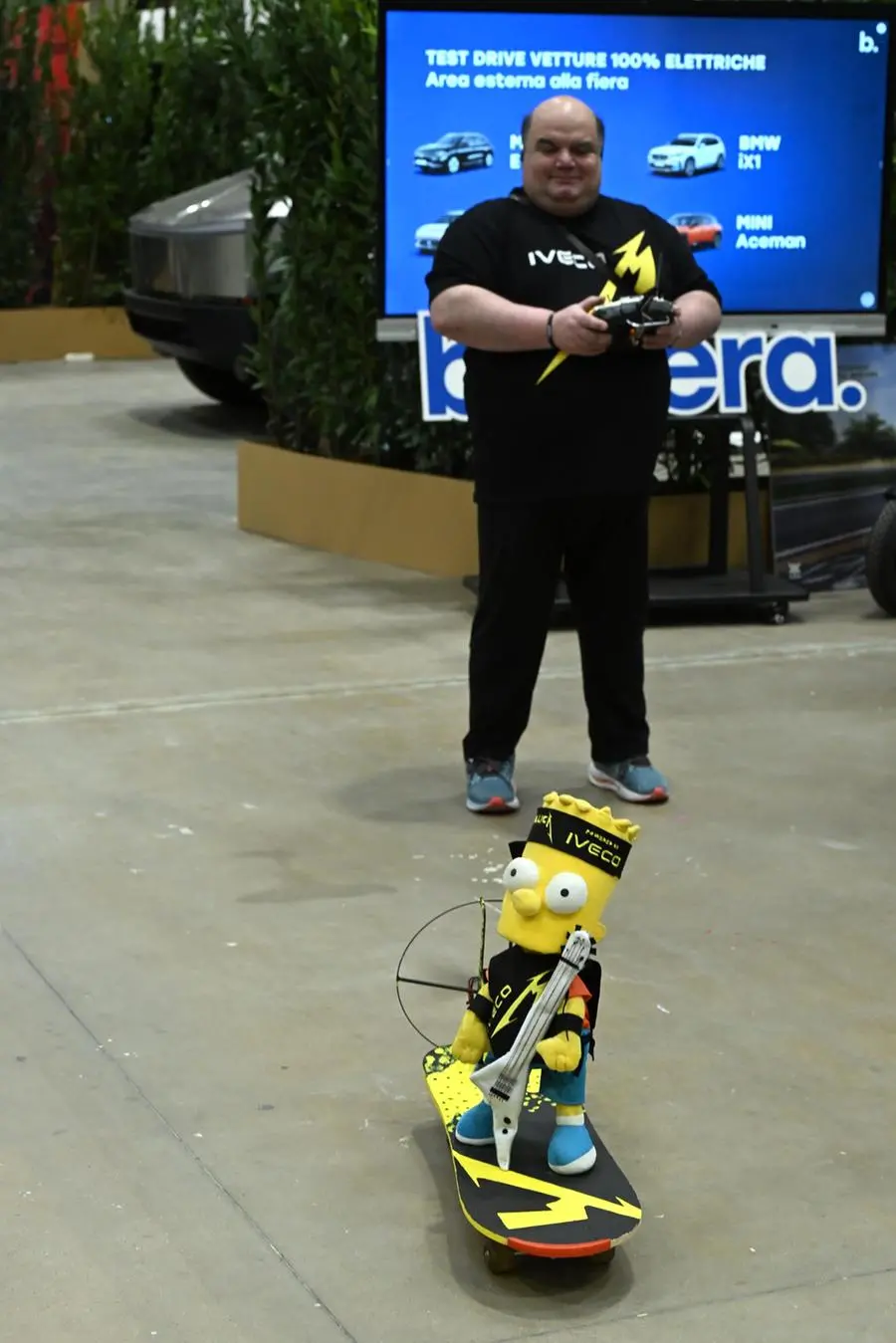 CRONACA  BRESCIA EXPO FUTURA 2025 VARI STAND NELLA FOTO ROBOT  8/03/2025 newreporter©favretto