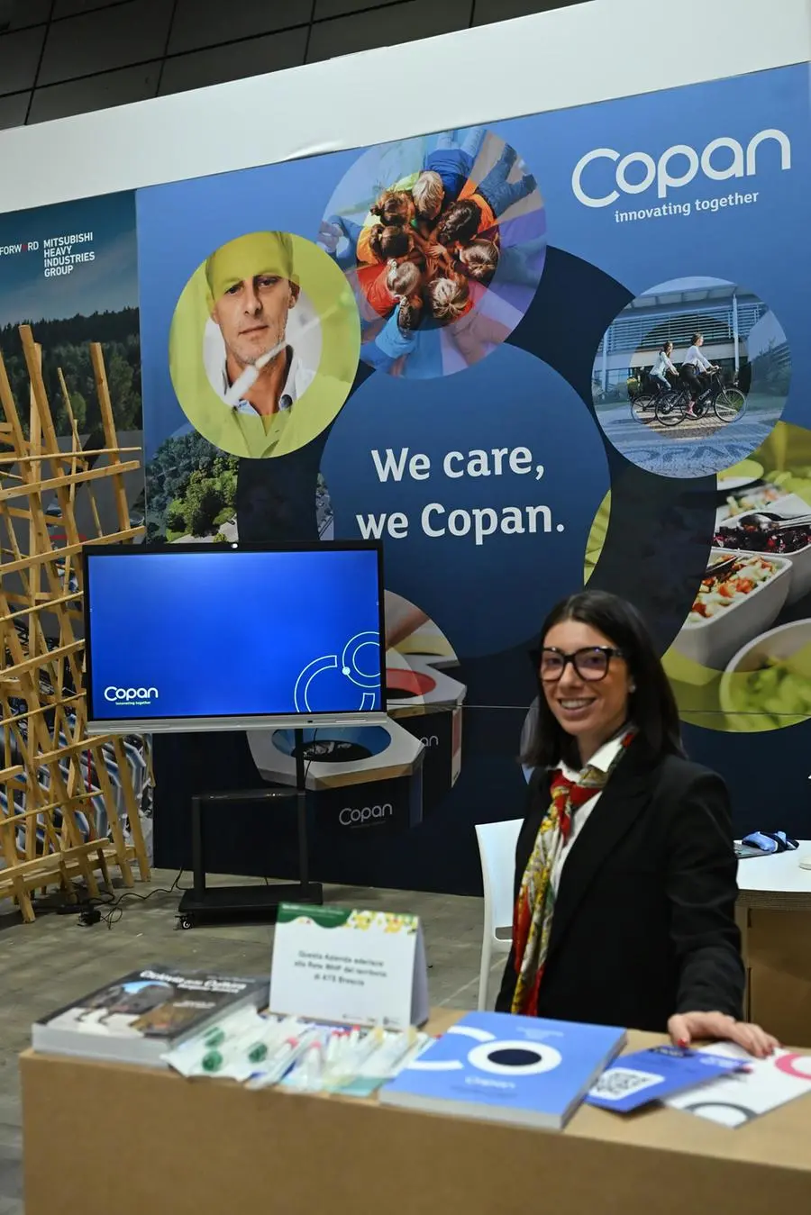 CRONACA  BRESCIA EXPO FUTURA 2025 VARI STAND NELLA FOTO COPAN  8/03/2025 newreporter©favretto