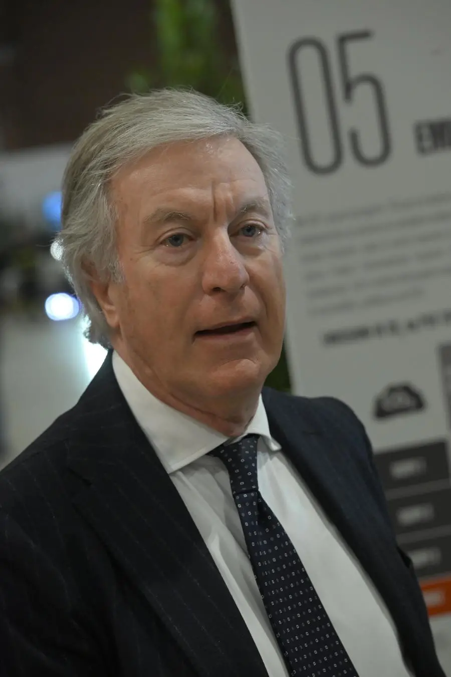 CRONACA BRESCIA EXPO FUTURA 2025 FUTURE  BLUE ARENA CASE GREEN LA SFIDA PER  LE IMPRESEL'OPPORTUNITA' PER IL PAESE NELLA FOTO MOMENTI DEL CONVEGNO ROBERTO SACCONE 08/03/2025 newreporter©favretto 