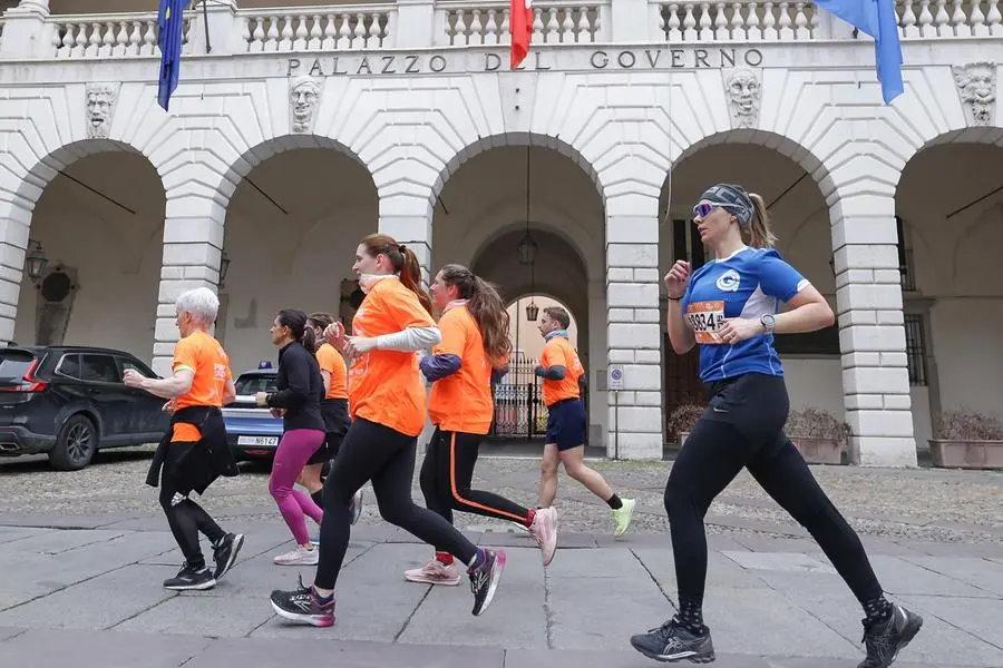 Brescia Art Marathon, i corridori in centro città