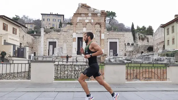 Brescia Art Marathon, i corridori in centro città