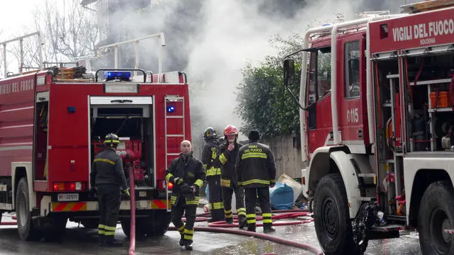 Vernio, 22enne uccide la madre con tre coltellate e dà fuoco alla casa, il delitto è avvenuto in una villetta a Montepiano. Prato 25 Febbraio 2025 ANSA/CLAUDIO GIOVANNINI