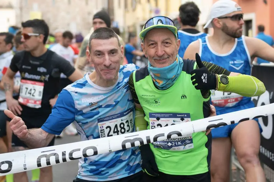 Brescia Art Marathon: i runner lungo il percorso