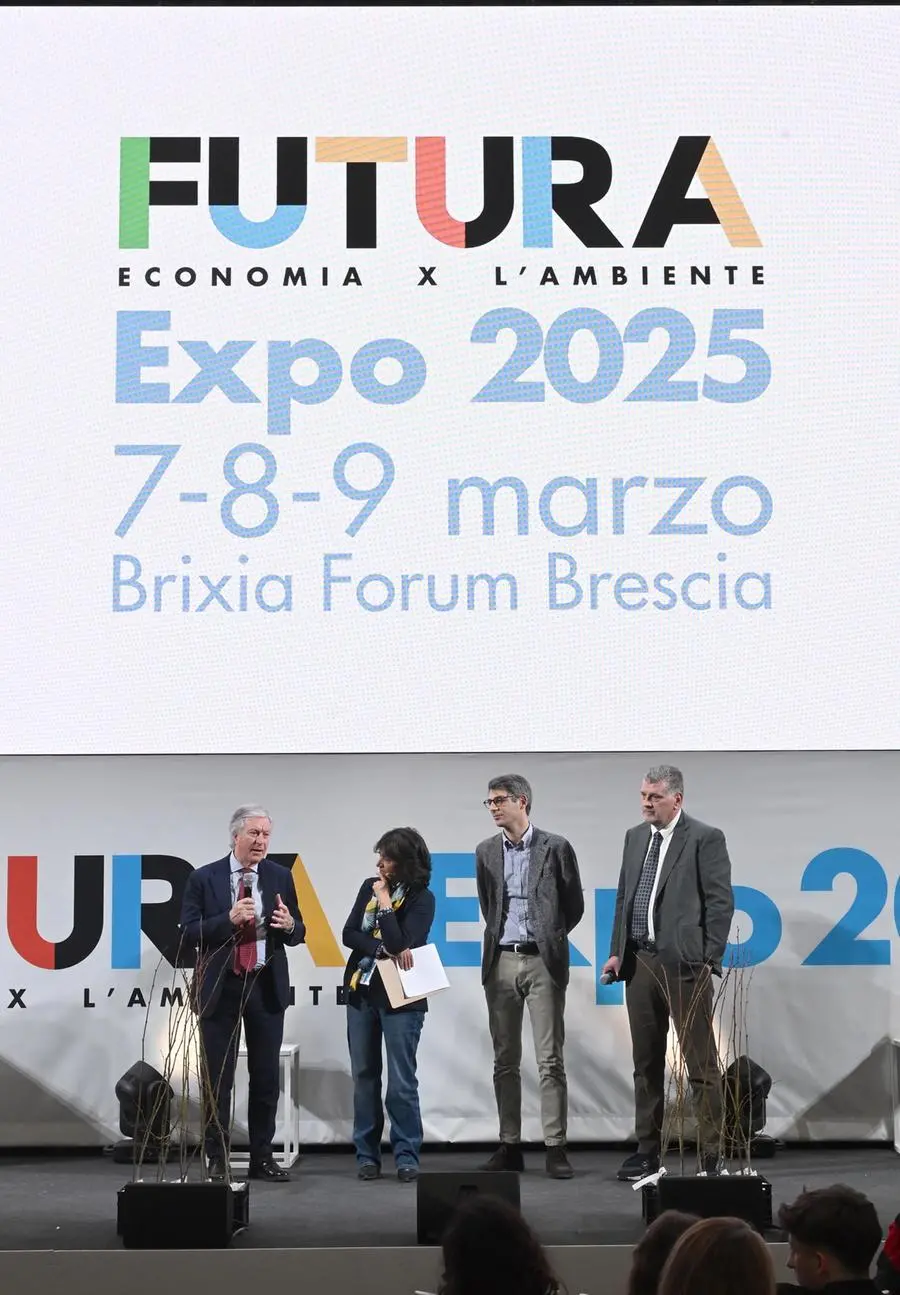 CRONACA BRESCIA EXPO FUTURA 2025 FUTURE ARENA EVENTO DI CHIUSURA NELLA FOTO EVENTO CHIUSURA 9/03/2025 newreporter©favretto