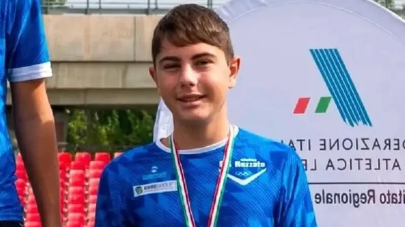 Lorenzo Bertocchi aveva 13 anni