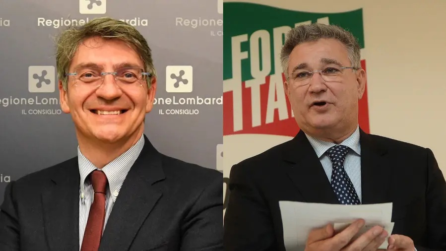 Emilio Del Bono e Adriano Paroli