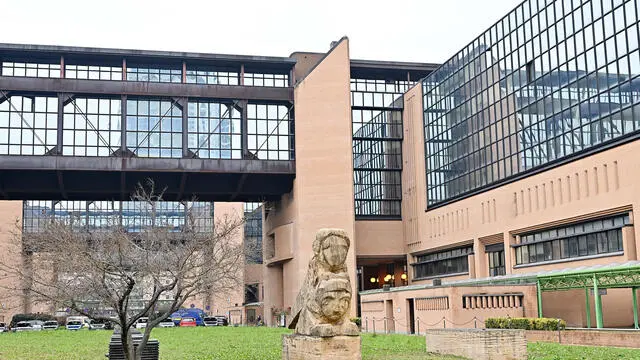 Vedute del palazzo di giustizia Brino Caccia di Torino, 31 Gennaio 2025 ANSA/ALESSANDRO DI MARCO