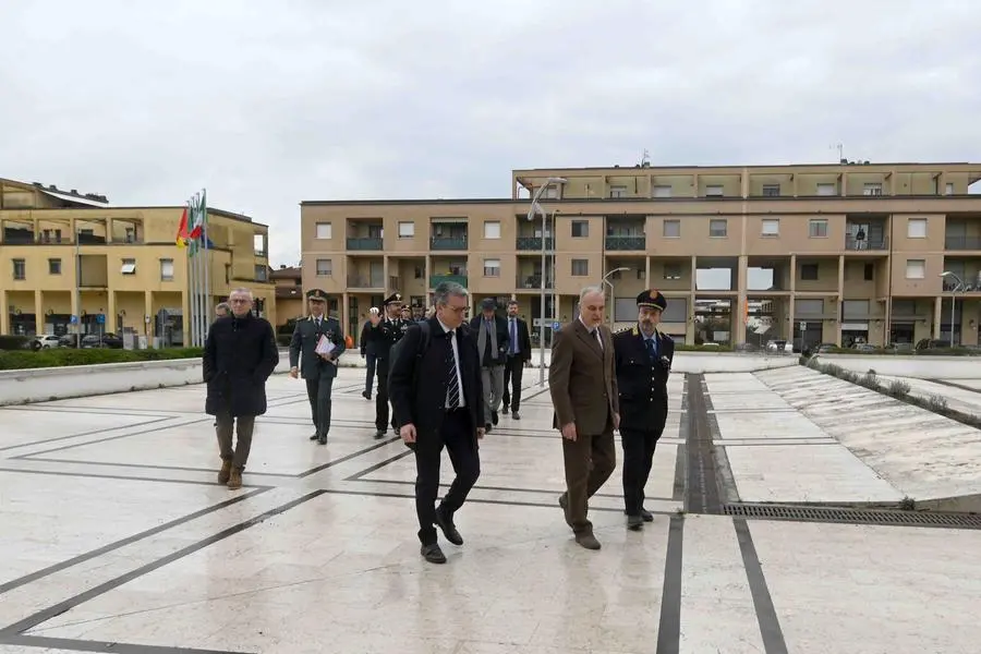 PAESI PROVINCIA MAZZANO MUNICIPIO COMITATO PROVINCIALE ORDINE E SICUREZZA CON IL PREFETTO POLICHETTI PER SANDRINI 12-03-2025 MARCO ORTOGNI NEW EDEN GROUP