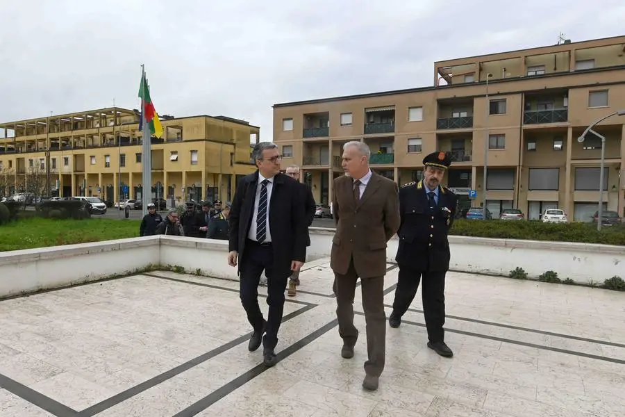 PAESI PROVINCIA MAZZANO MUNICIPIO COMITATO PROVINCIALE ORDINE E SICUREZZA CON IL PREFETTO POLICHETTI PER SANDRINI 12-03-2025 MARCO ORTOGNI NEW EDEN GROUP