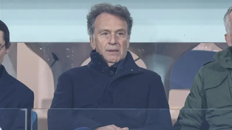 Massimo Cellino in tribuna al Rigamonti - Foto New Reporter Nicoli © www.giornaledibrescia.it