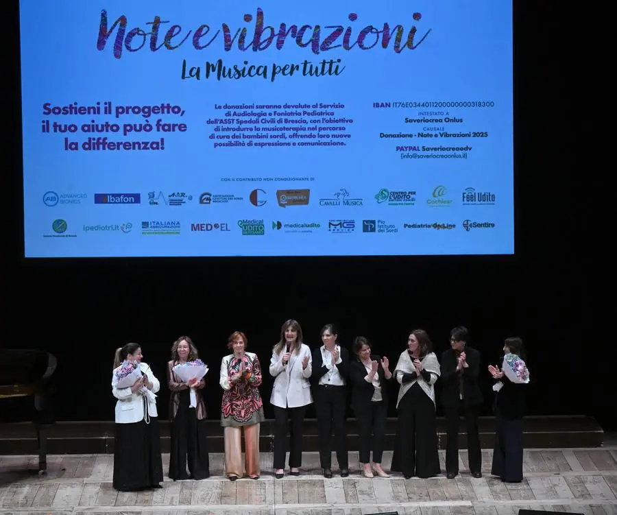 Il concerto al Teatro Grande «Note e vibrazioni. La Musica per tutti»