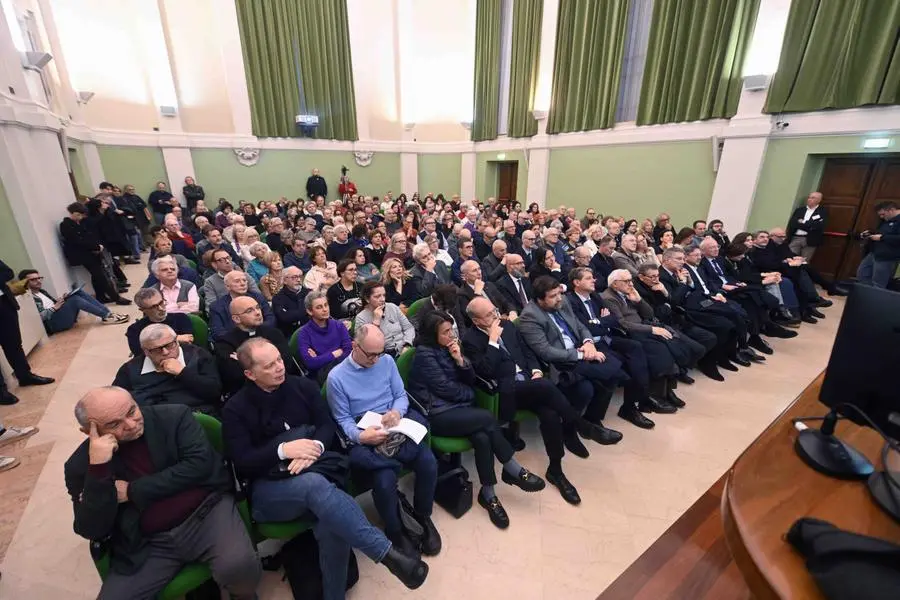 Adriano Sofri e mons. Massimo Camisasca a Brescia