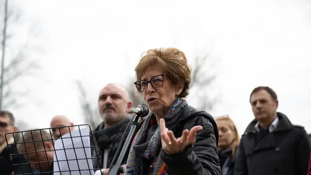 Daria Bonfietti, presidentessa dell'ass famigliari vittime della strage di Ustica Bologna/ 9 marzo 2025 ANSA/MAX CAVALLARI