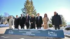 Il ministro degli Esteri Antonio Tajani in Canada durante la riunione dei Ministri degli Affari Esteri del G7, La Malbaie, Charlevoix, 13 marzo 2025./// Italian Foreign Minister Antonio Tajani in Canada during the G7 Foreign Ministers' meeting, La Malbaie, Charlevoix, 13 March 2025. ANSA/ ALESSANDRO DI MEO