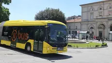 Un mezzo elettrico di Busitalia - Foto fsbusitalia.it