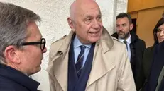 Il ministro della Giustizia, Carlo Nordio, al convegno delle Camere Penali, Venezia, 14 marzo 2025. ANSA / Raffaele Cesarano