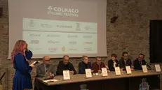 La presentazione della Colnago Cycling Festival