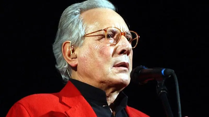 Enzo Jannacci a Brescia nel 2003 - © www.giornaledibrescia.it