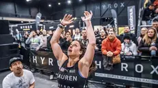 La tre volte campionessa mondiale Lauren Weeks