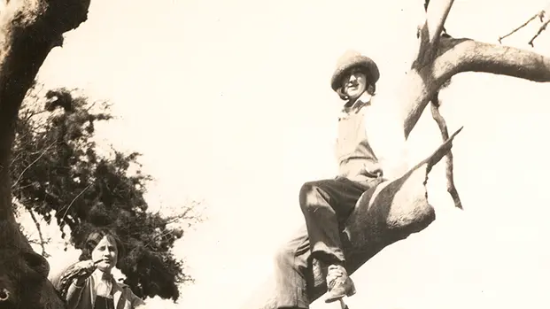 Una foto di gruppo del 1940 negli Stati Uniti