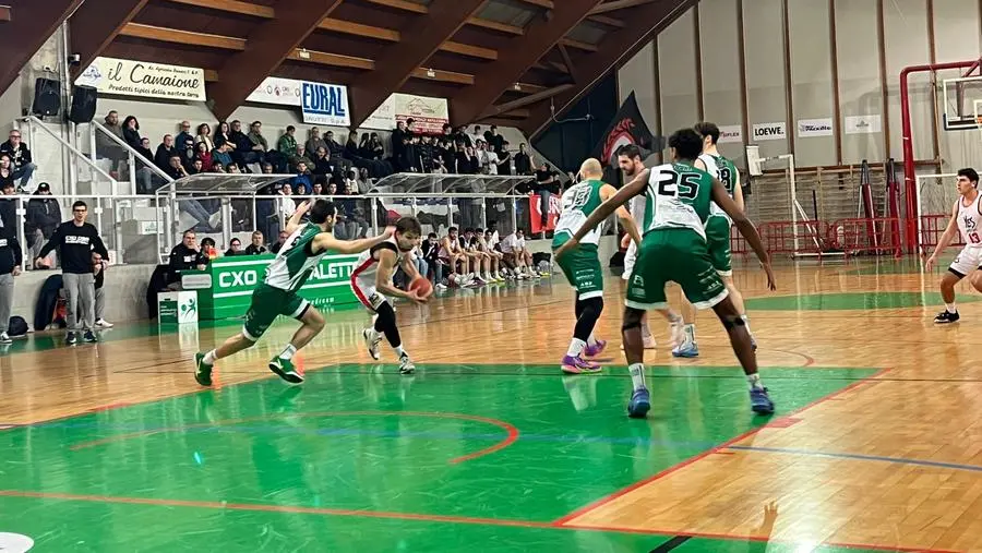 L'Ospitaletto sul parquet (foto d'archivio) - © www.giornaledibrescia.it
