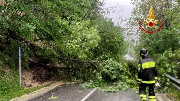 Maltempo a Marradi in alto Mugello