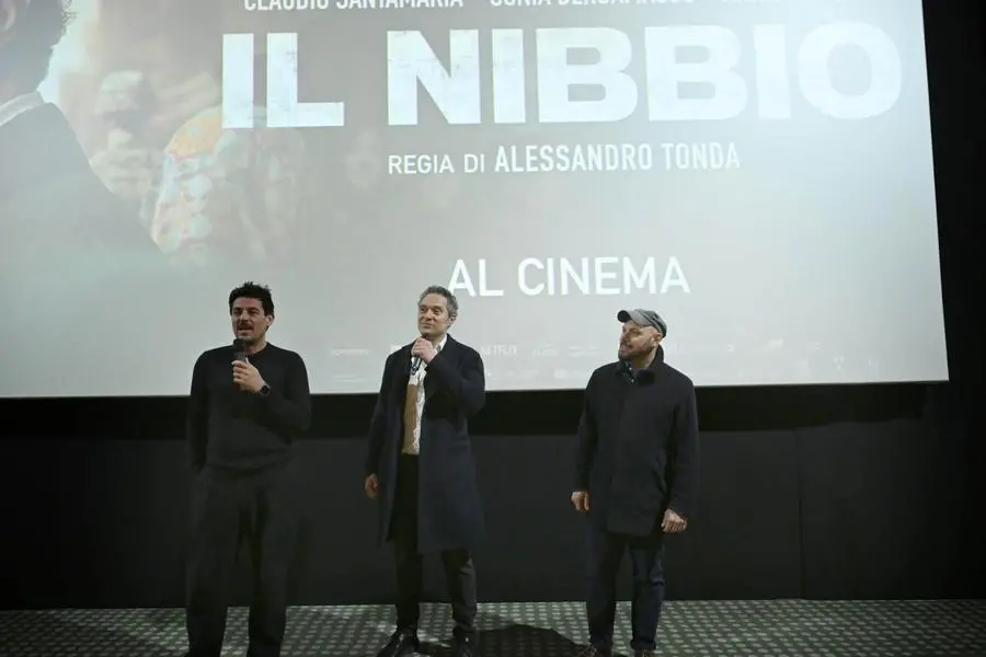 Santamaria e Tonda al Moretto per la presentazione de «Il Nibbio»