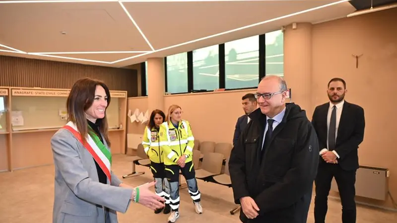 Il ministro Valditara in visita a Torbole