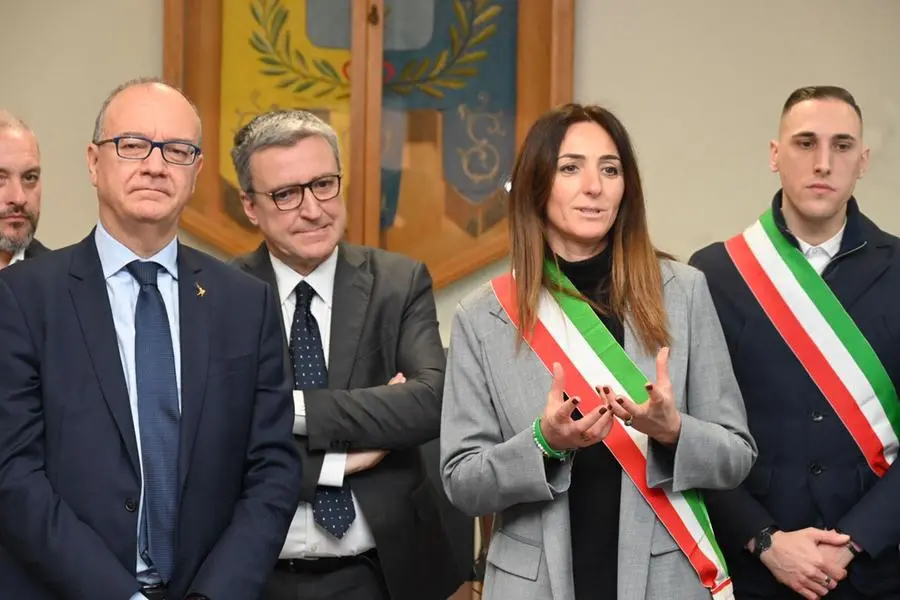 Il ministro Valditara in visita a Torbole