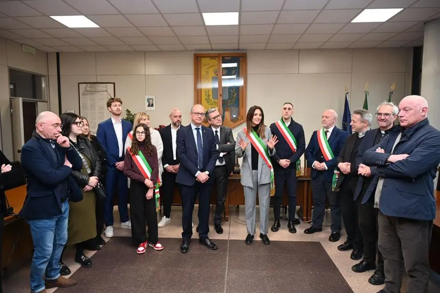 Il ministro Valditara in visita a Torbole