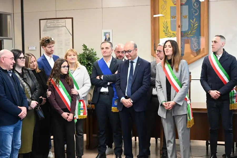 Il ministro Valditara in visita a Torbole